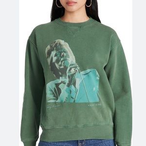 ANINE Bing sport green Bowie Sweatshirt